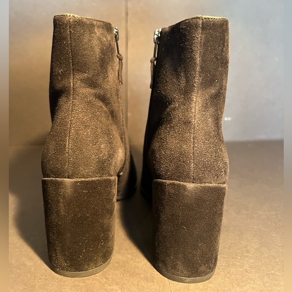 Stuart Weitzman Black Suede Boot - Picture 5 of 12